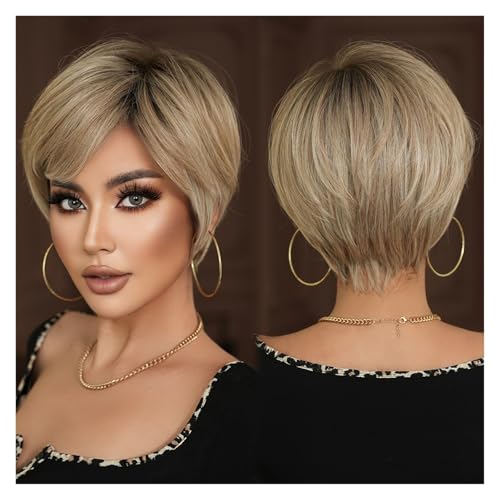 Couvre-tête complet for femmes perruque légère résoudre manque volume