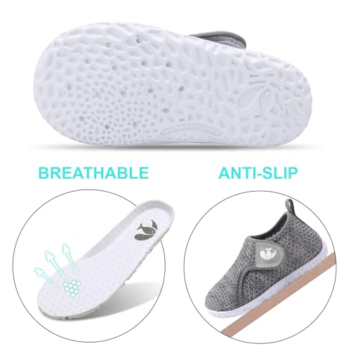 Image of FEETCITY Boys Girls Water Shoes Kids Aqua Socks Quick Dry Barefoot for Beach Swimming Pool