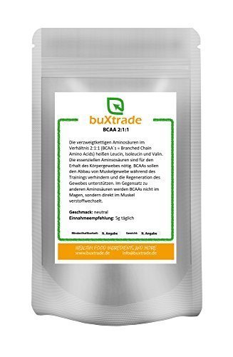 5 kg BCAA | 2:1:1 | geschmacksneutral | L-Leucin | L-Isoleucin | L-Valin | Muskelaufbau |