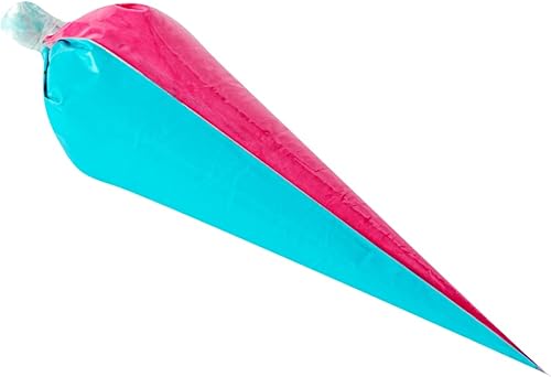 Miniatura 15 de Restaurantware Pastry Tek - Bolsas de glaseado bicolor de 17.7 x 9.5 pulgadas, 100 bolsas gruesas multicolores, sostenibles para glaseado y crema de