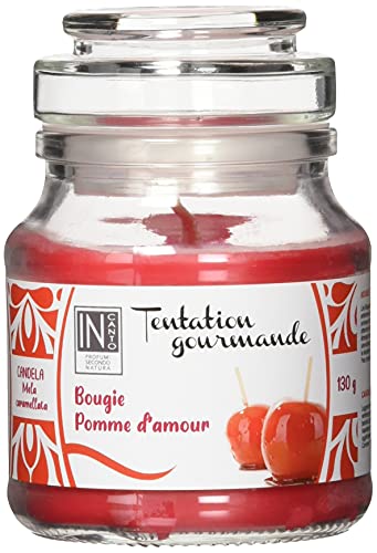 In Canto Bougie Pomme d'Amour Tentation Gourmande 130 g
