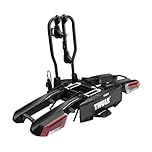 Thule Easyfold 3 Plattformfahrradträger Für Die Anhängerkupplung Black, 2(3) Bikes