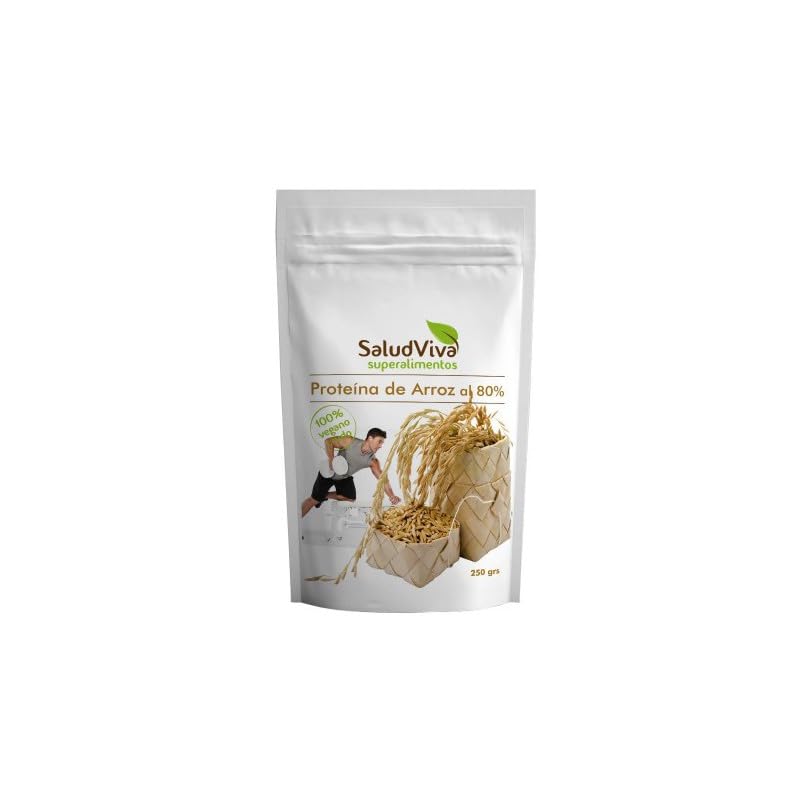Proteína de Arroz 80% Bio 250g | Fuente de Proteína Vegana