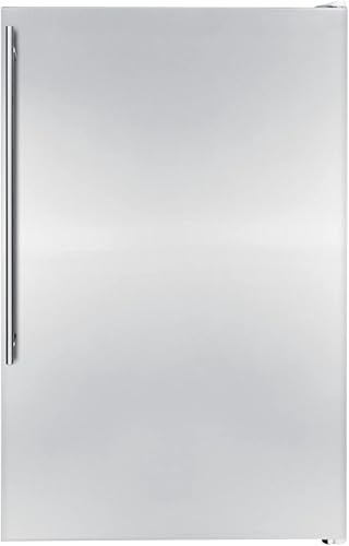 Miniatura 1 de Summit Appliance FS605SSVH - Congelador de 22 pulgadas de ancho, gabinete blanco, puerta y manija de acero inoxidable capacidad de 5.04 pies