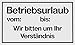 Produktbild Metafranc Hinweisschild "Betriebsurlaub vom: bis: " - 250 x 150 mm / Beschilderung / Infoschild / Geschäftszeiten / Urlaubszeiten / Öffnungszeiten / Gewerbekennzeichnung / 500150