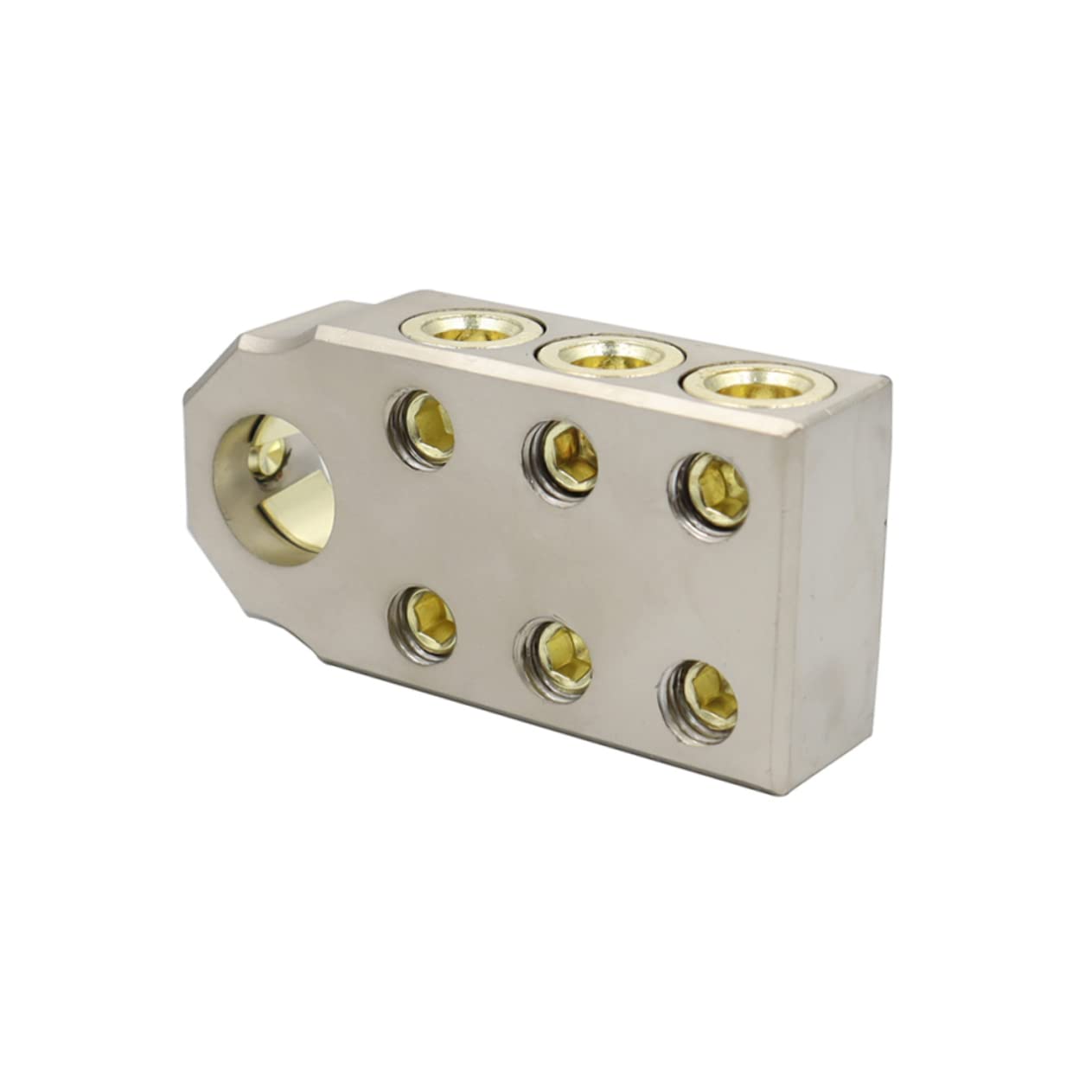 YARNOW Cosse de Batterie Voiture en Alliage de Zinc Résistance la Corrosion et Ténacité, Compatible Camion et Moto, Modèle 2/0 Awg