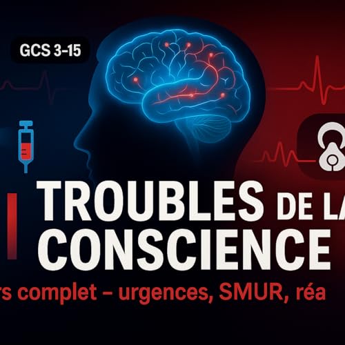 『< Cours 3> Comprendre les troubles de la conscience : Éveil, vigilance et urgences médicales expliqués en profondeur.』のカバーアート