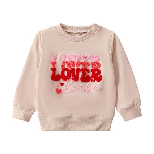 Pullover Sweatshirt for Kids Autumn Winter Toddler Boys Girls Long Sleeve Letter Prints Hoodie Tops Boys Girls
