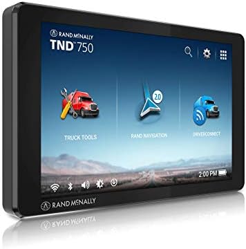 Rand McNally TND 750 7-inch GPS Truck Navigator, Easy-to-Read Display, Custom Truck Routing and Rand Navigation 2.0