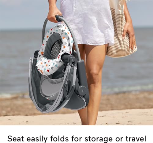 Fisher-Price GKH30 Travel Baby Chair On-The-Go Sit-Me-Up Floor Seat thumb #4