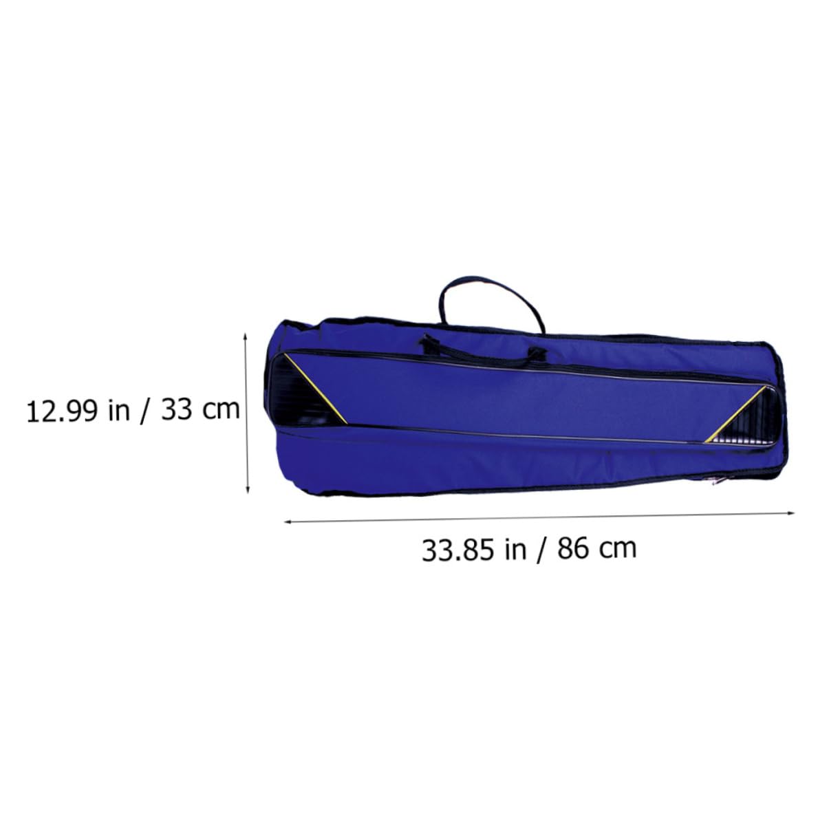 YARNOW Borsa Imbottita per Trombone Tracolla Regolabile e Fodera in Cotone, Custodia Morbida per Principianti del Trombone