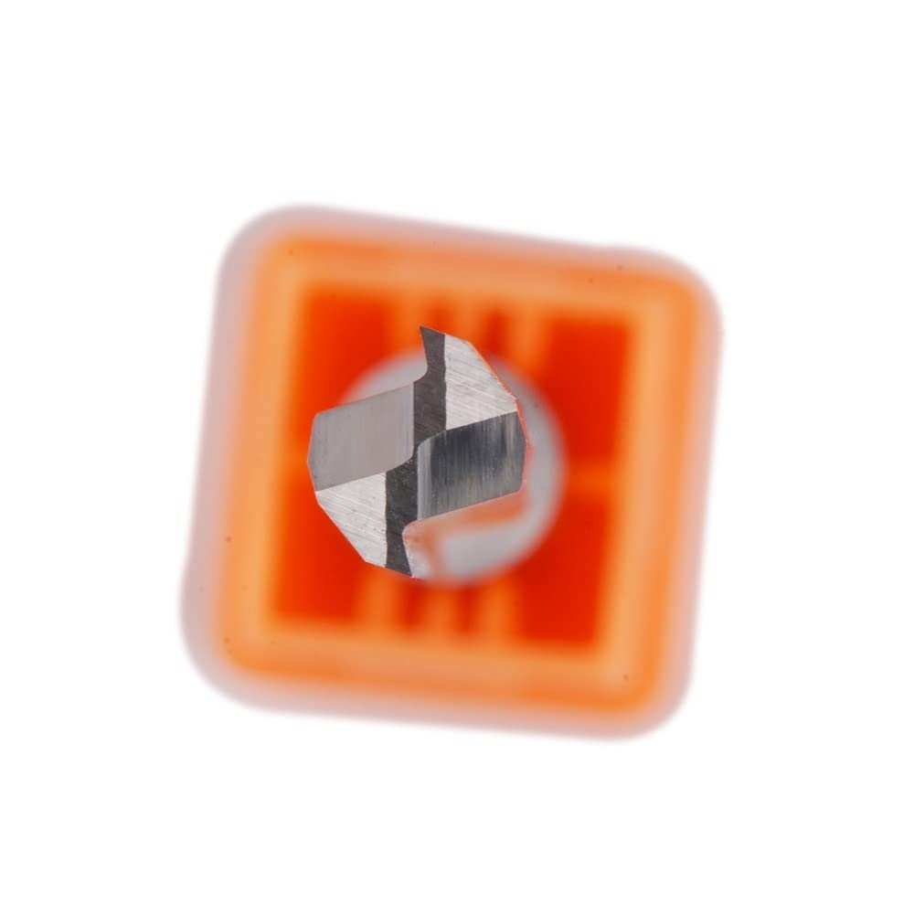 Frez walcowo-czołowy z węglika wolframu o wysokiej precyzji – 2-ostrzowy frez prosty do frezarki CNC – trzpień 3,175 mm do 8 mm(ST2F-D10.0-L52)
