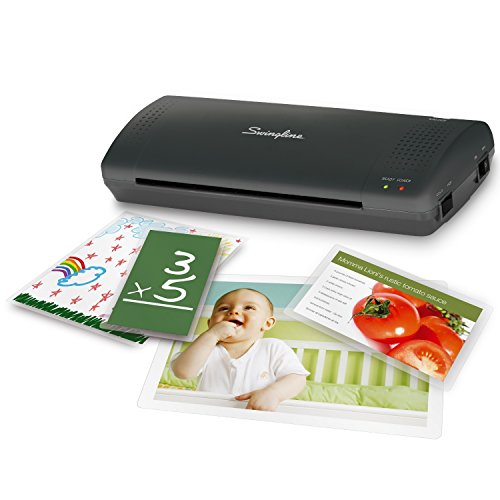 Swingline Thermal Inspire Plus Laminator, 9 Inch Max Width, Quick Warm-Up, Includes 5 Laminating Pouches, Black (6447470185) image 8