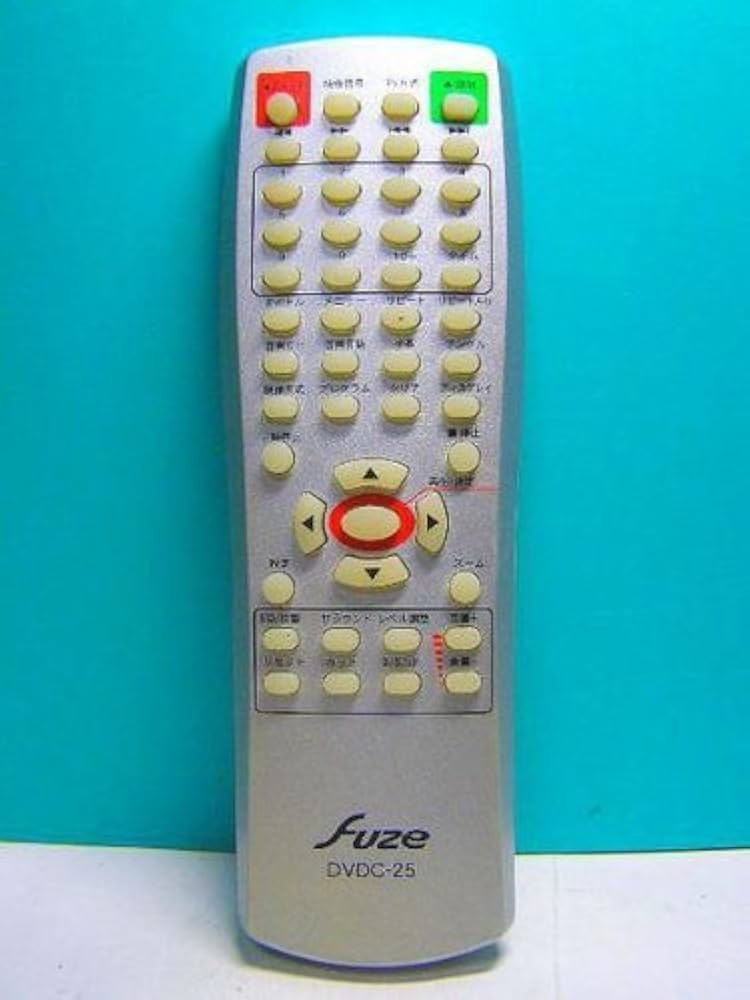 Amazon.co.jp: Fuze DVDリモコン DVDC-25 : 家電＆カメラ