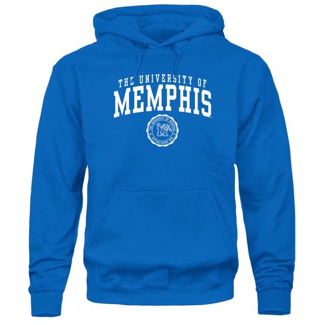 Barnesmith University of Memphis Tigers Hooded Sweatshirt Heritage Royal Blue X-Large