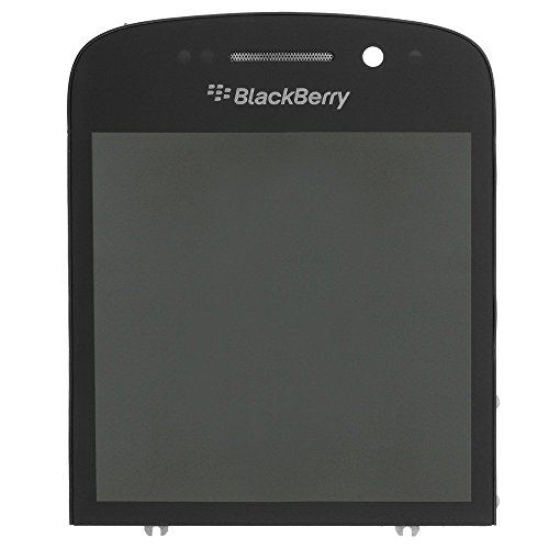 Digitizer Touch Screen & LCD Display for BlackBerry Q10 - Black Glass Screen Repair/Replacement Part