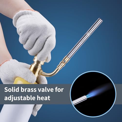 Image of 360 Swivel Propane Torch Head, Adjustable for Soldering and Brazing