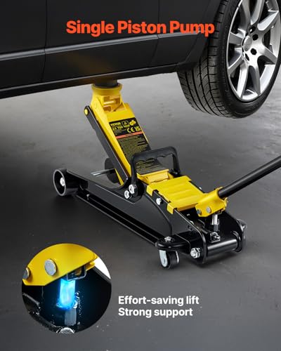 VEVOR hydraulischer Rangierwagenheber, 2,5 t Tragkraft Scherenwagenheber, 85-380 mm Höhenbereich...