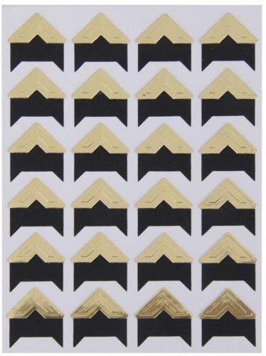 WOFEE 5 fogli di adesivi per cornici per foto ad