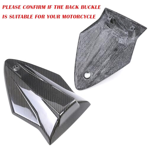 Couverture siège arrière en carbone sec 3K pour BMW S1000R