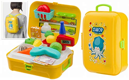 Villa Giocattoli -7211 Mochila Supermarket, color amarillo, 7211 Cover