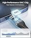 RAVIAD USB C auf Aux Kabel 1M, USB C auf Klinke Kabel 3.5mm Audio Aux Kabel USBC für iPhone 16/15pro/15plus/15pro max, Galaxy S24/S23/S22/S21 Ultra,Huawei P60/50/40, Home/Car Stereos
