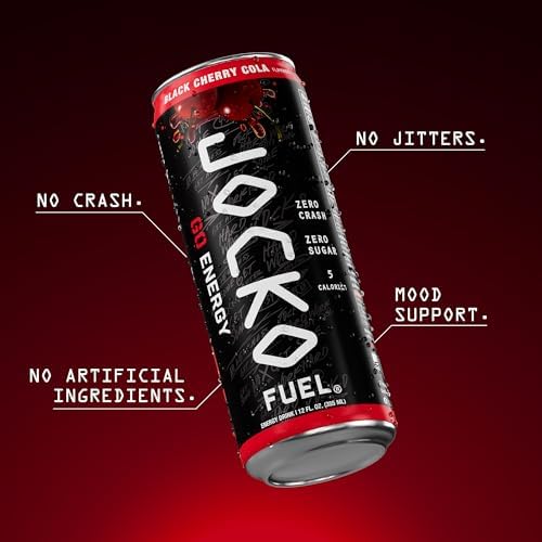 Amazon.com : Jocko GO Black Cherry Cola Energy Drink - Keto