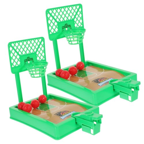 TOYANDONA Reliable Boys and Girls Basketball Toy Set 2 Pieces Interactive Educational Desktop Game Random