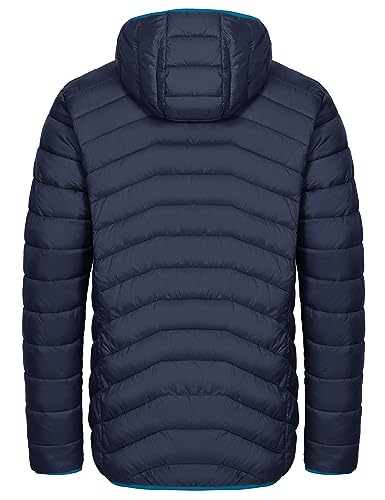 Little Donkey Andy LDA365 Men'S Packable Lightweight Puffer Jacket Hooded Windproof Winter Coat thumb #2