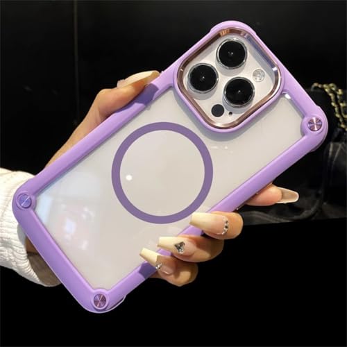 Coque magnétique iPhone 12 et 11 antichoc transparente rigide