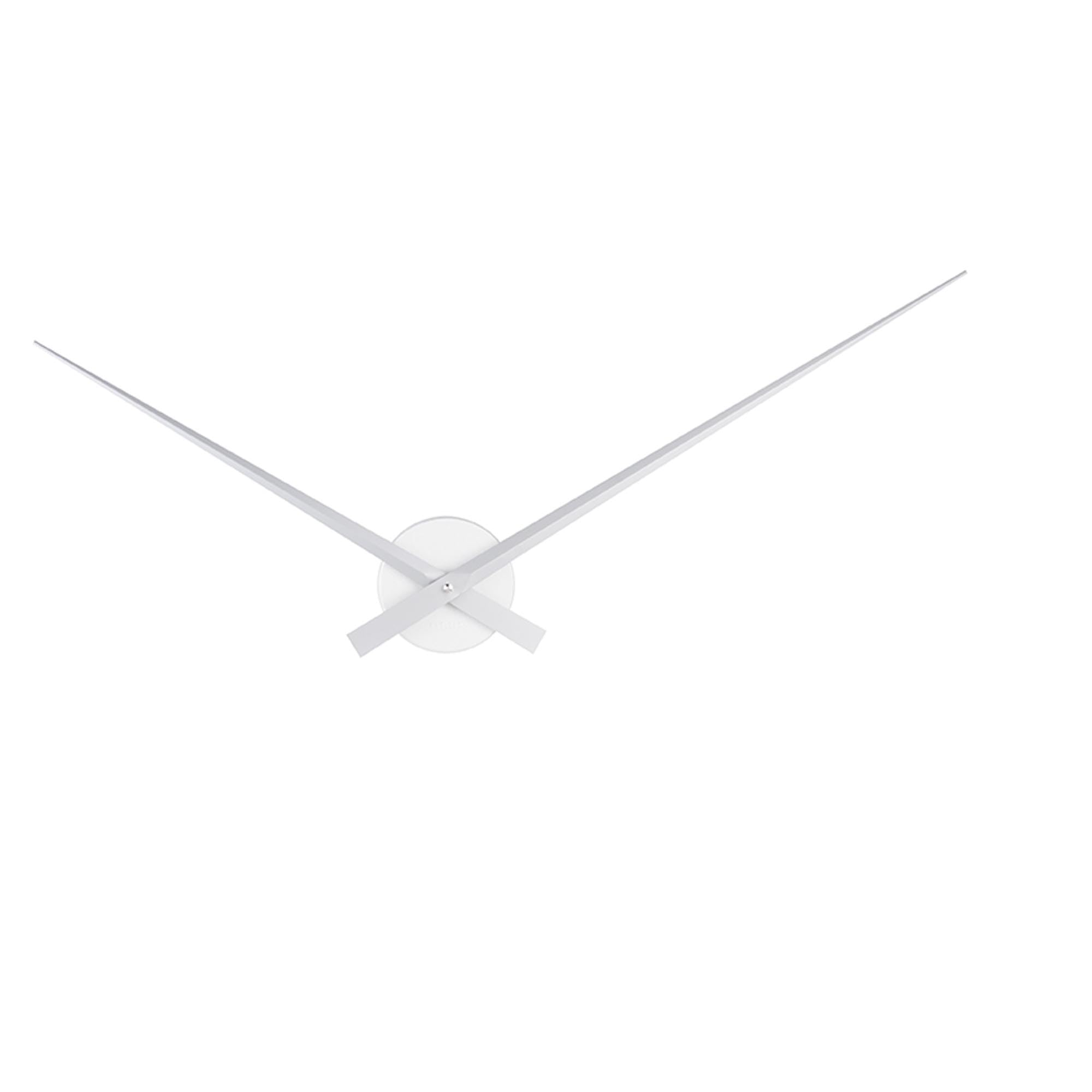 Karlsson Little Big Time Aluminium Wall Clock, Silver,KA450055