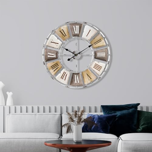 Reloj de pared grande analógico Sorbus 24 pulgadas miniatura 3