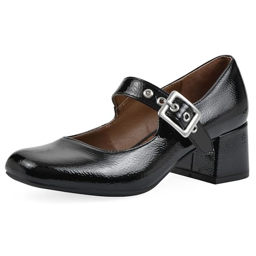 Mary Jane Lasso White Mountain les chaussures talon bloc de votre quotidien