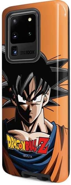 Skinit Pro Phone Case Compatible with Galaxy S20 Ultra 5G - Officially Licensed Dragon Ball Z Goku Portrait Design