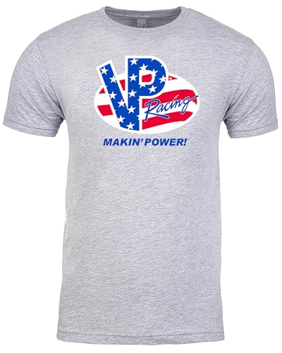 VP Racing Fuels - American Logo Tee - Softstyle USA Flag T-Shirt - Officially Licensed VP Apparel
