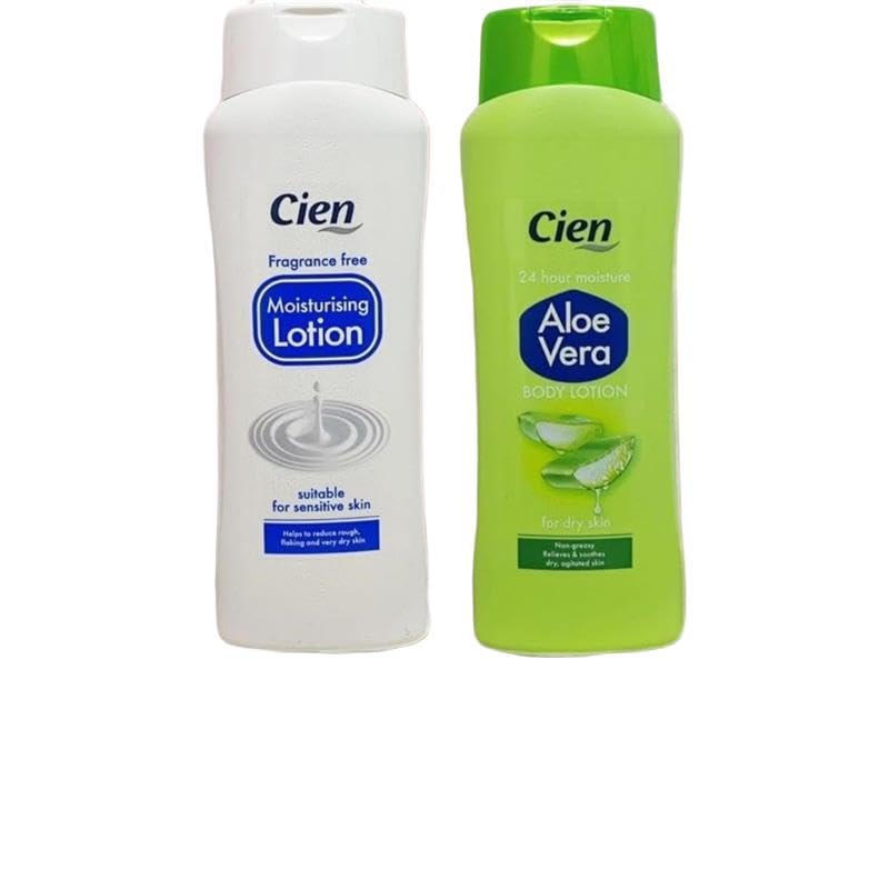 ark future Cien Moisturising Lotion Set | Aloe Vera & Sensitive Skin  Formula | Hydrating Body Lotion for Dry Skin | 500mL Each : Amazon.co.uk:  Beauty
