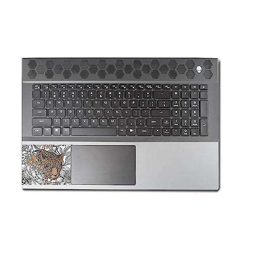 Image of MightySkins Skin Compatible with Alienware M18 R1 (2023) Full Wrap Kit - Bronzed Leopard | Protective, Durable, and Unique Vinyl Decal wrap Cover | Easy to Apply & Change Styles | Made in The USA