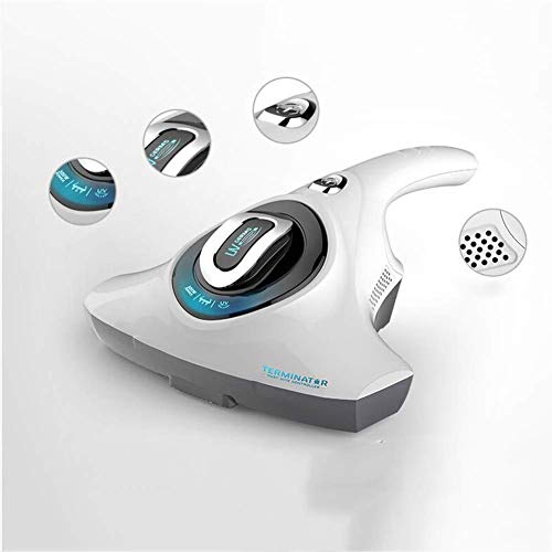 . Matratze Staubsauger, Mite Remover, UV-Mite Remover for Haushalt Bett, Kleine Mini-Staub-Entferner, beweglicher Handstaubsauger, Schwarz