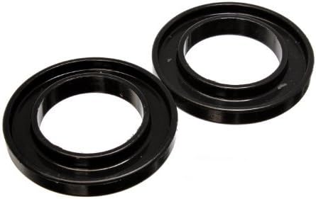Energy Suspension Rear Coil Spring Isolator Set ID 3 3/16 in. OD 5.25 in. H-4 7/8 in. Black