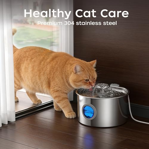Fuente para Gatos Acero Inoxidable 3.2L miniatura 2