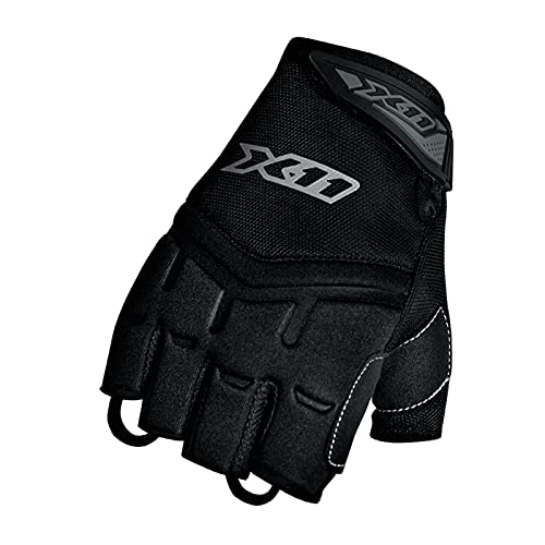 LUVA X11 FIT X MASCULINA MEIO DEDO (P, PRETO)