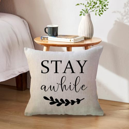 Uloveloveyourselfporchdecorthrowpillowcovers18x182packcountryfarmhousepillowcaseswelcometoourporchstayawhilefrontporchbenchdecorcushioncoversblack  Urban Country Home Decor Ulove love yourself porch decor throw pillow covers 18x182pack country farmhouse pillowcases welcome to our porch stay awhile front porch bench decor cushion covers black  urban country home decor