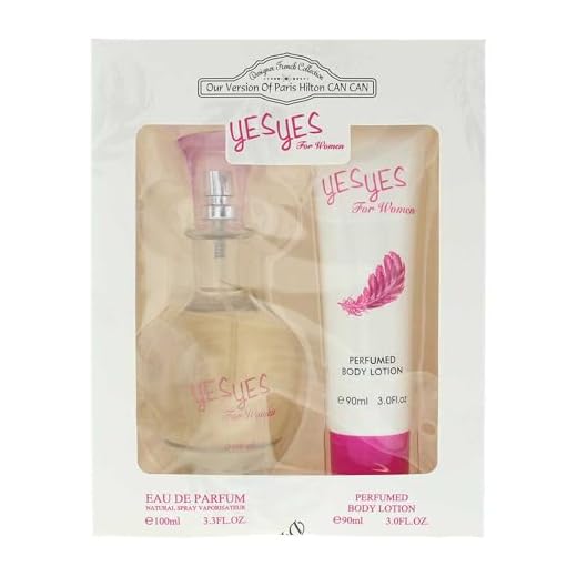 Designer French Collection Yes Yes For Women Eau De Parfum 2 Pieces Gift Set,90 Milliliters