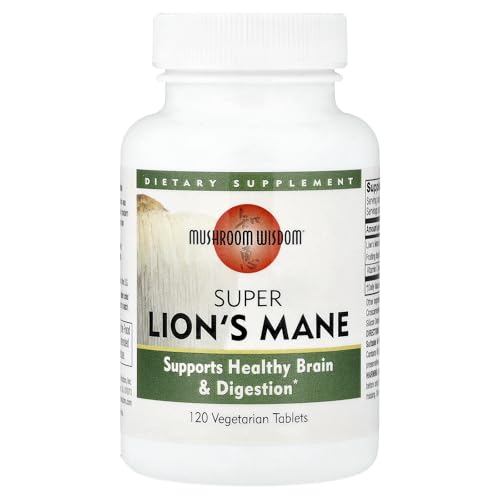 Mushroom Wisdom Super Extract, Lion's Mane, 120 Count