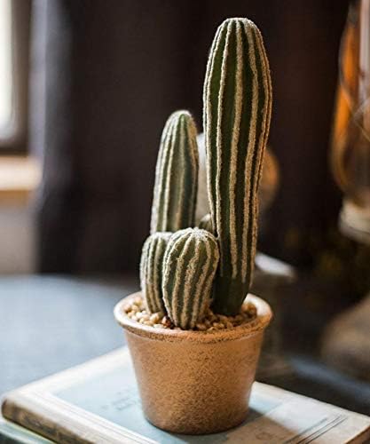 Gentille RusticReach Artificial Cactus in Brown Pot