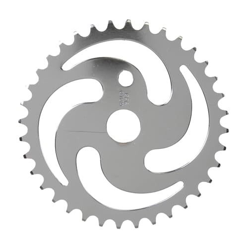 Plateau Wald BMX 36 dents couronne acier chromé transmission single speed