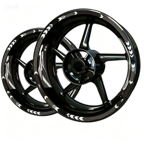 Bande Autocollante Moto Jante 17 Pouces pour Kawasaki Ninja 400 Z750 Color1