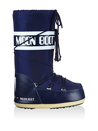 Moon Boot Nylon, Stivali, Unisex- Adulto, Blu (Bleu (Blu)), 31-34 - 6