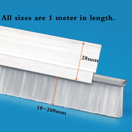Cepillo para puertas de aleación de aluminio duradero y de alta resistencia 3