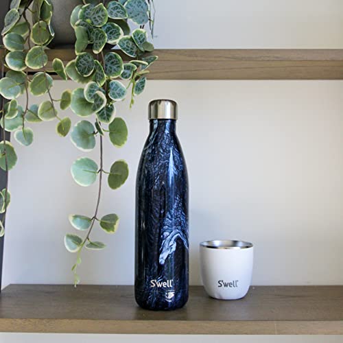 S'well Stainless Steel Reusable Water Bottle, 750ml, Azurite Marble - Image 4